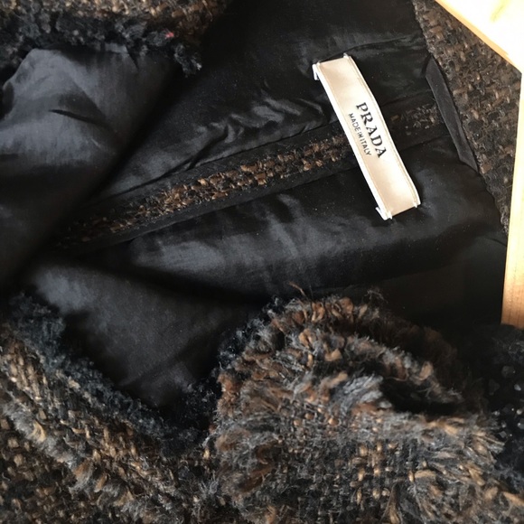 PRADA alpaca/wool cropped jacket - Picture 6 of 10